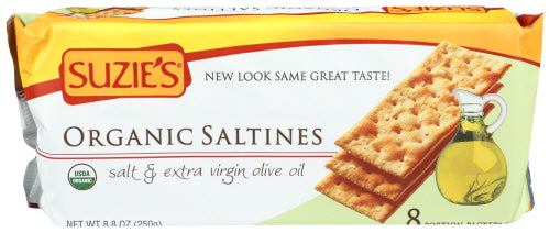 Organic Salt & Olive Oil Saltines