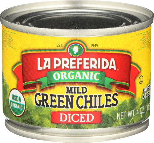 Organic Mild Green Chiles