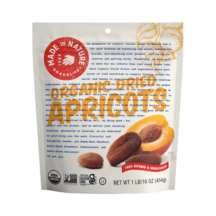 Organic Dried Apricots