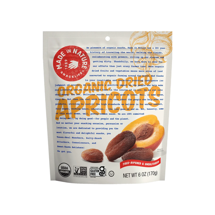 Organic Dried Apricots