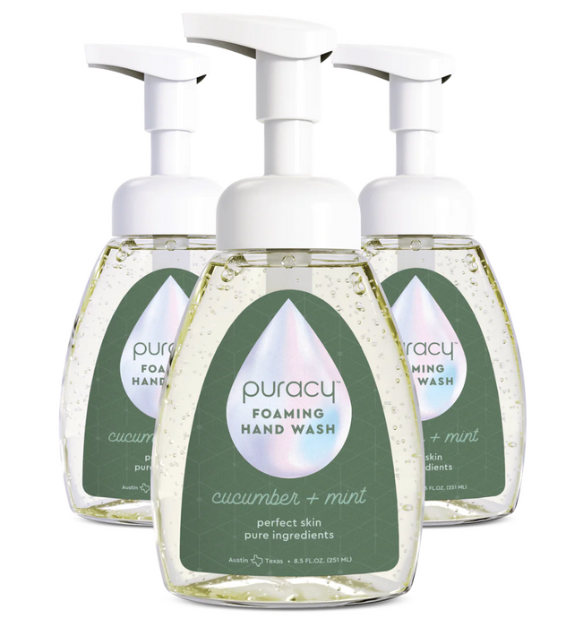 Natural Foaming Hand Soap Cucumber & Mint