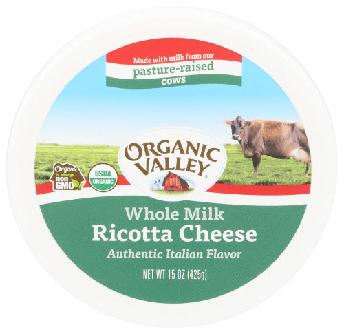 Organic Whole Milk Italian Ricotta Cheese