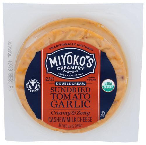 Organic Sundried Tomato Garlic Cheese