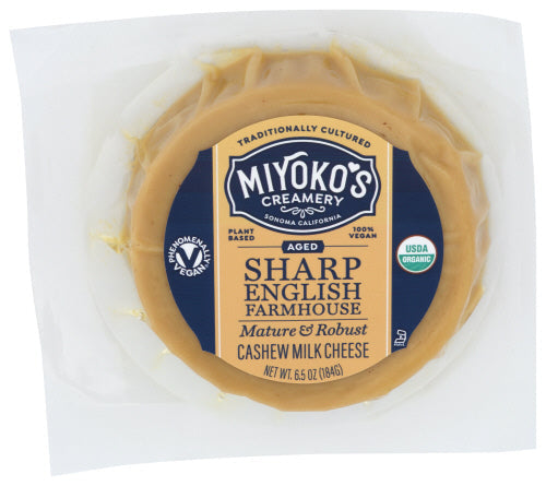 Organic Sharp Vegan Farmhouse Cheese