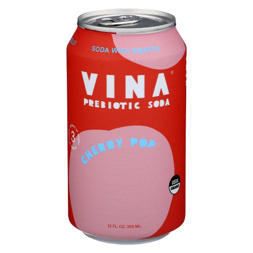 Organic Vina Prebiotic Cherry Soda