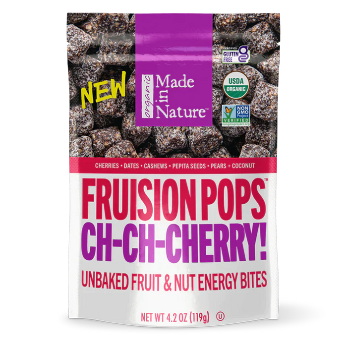 Organic Ch-Ch-Cherry Fruision Pops