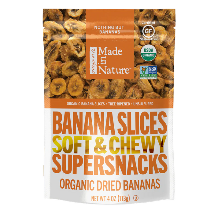 Organic Dried Bananas