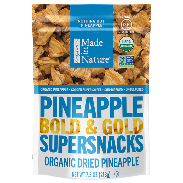 Organic Dried Pineapple