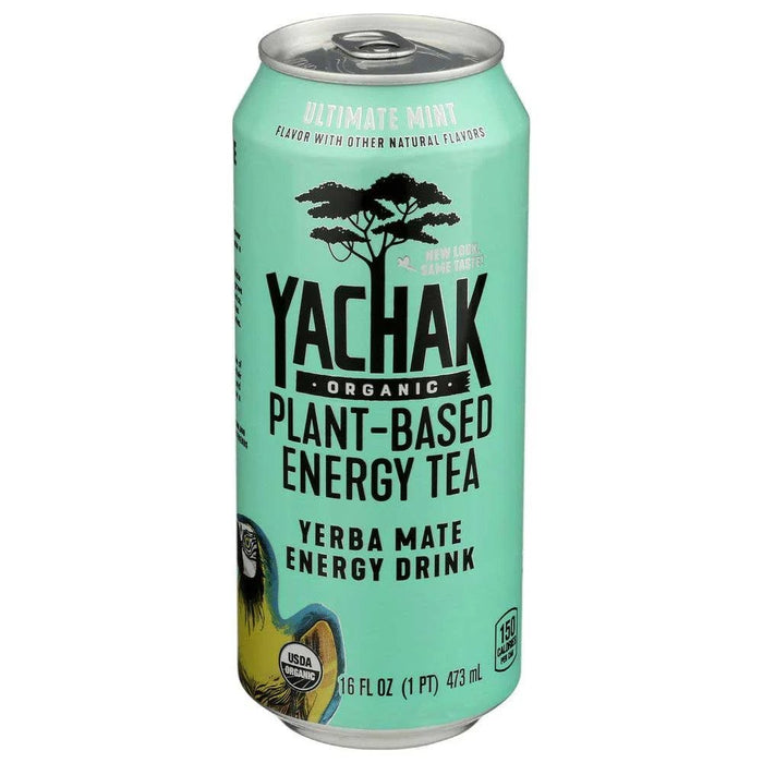 Organic Yerba Mate Energy Drink Ultimate Mint