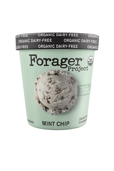 Organic Plant Based Mint Chip Ice Cream