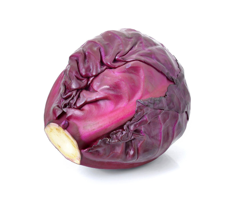 Organic Purple Cabbage, 1 pound